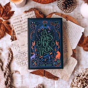 ✨ New! Bookish Box Darkly edition of "Kiss of Iron" by Clare Sager ✨